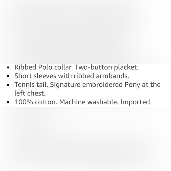 Polo by Ralph Lauren Men's Classic Navy Polo Shirt - Picture 7 of 8